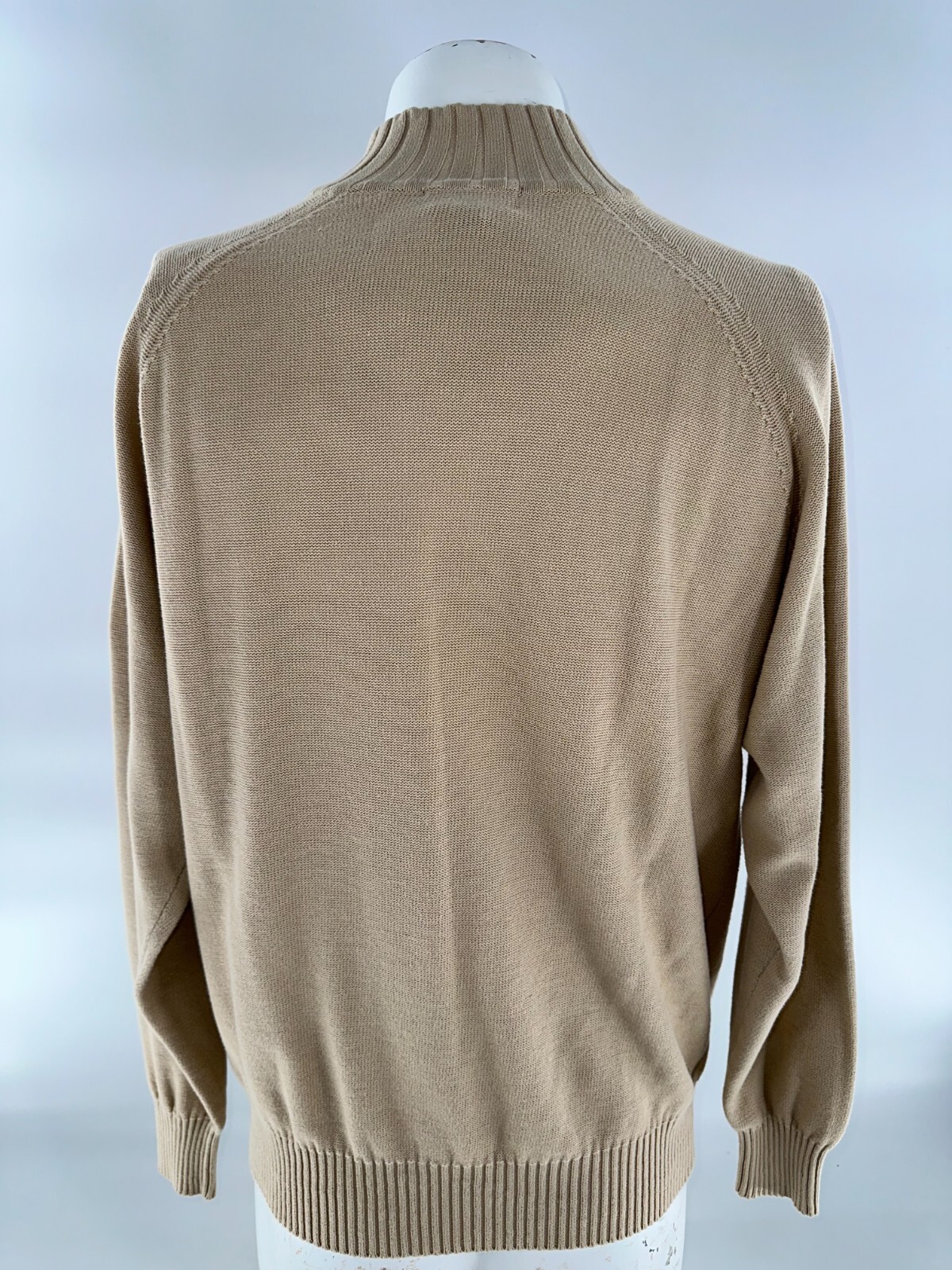 Robert Talbott 1/4 Zip Sweater Pullover Men’s M T… - image 5