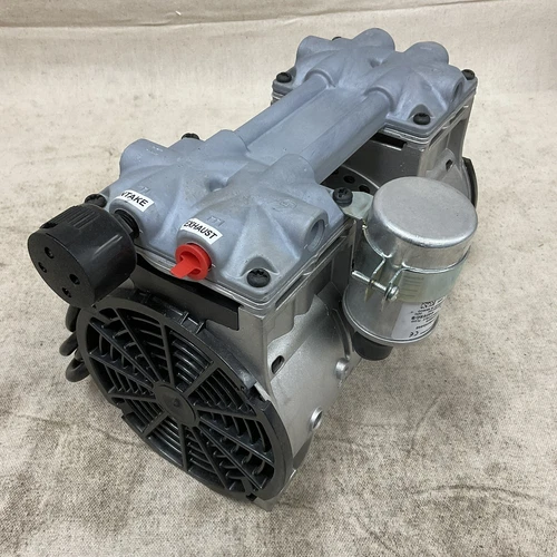 THOMAS 2688CE44 Piston Air Compressor/Vacuum Pump 1750rpm 0.333hp 115V 25psi