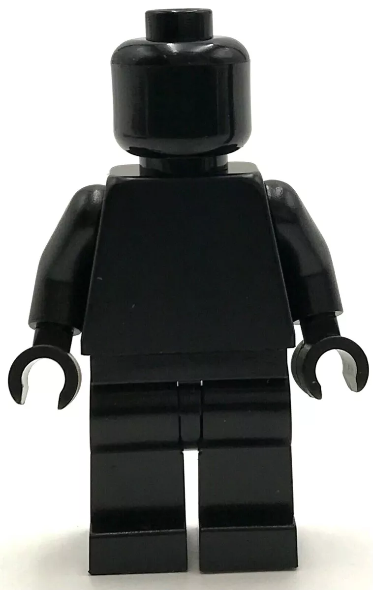 Black lego figures sales