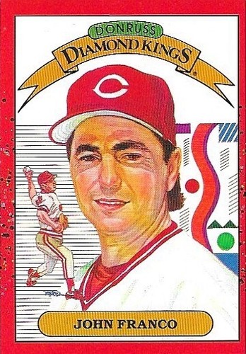 1990 Donruss - Diamond Kings John Franco #14 - Picture 1 of 2