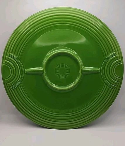 Fiesta Hostess Divided Tray Fiestaware HLC Chartreuse Green 12"