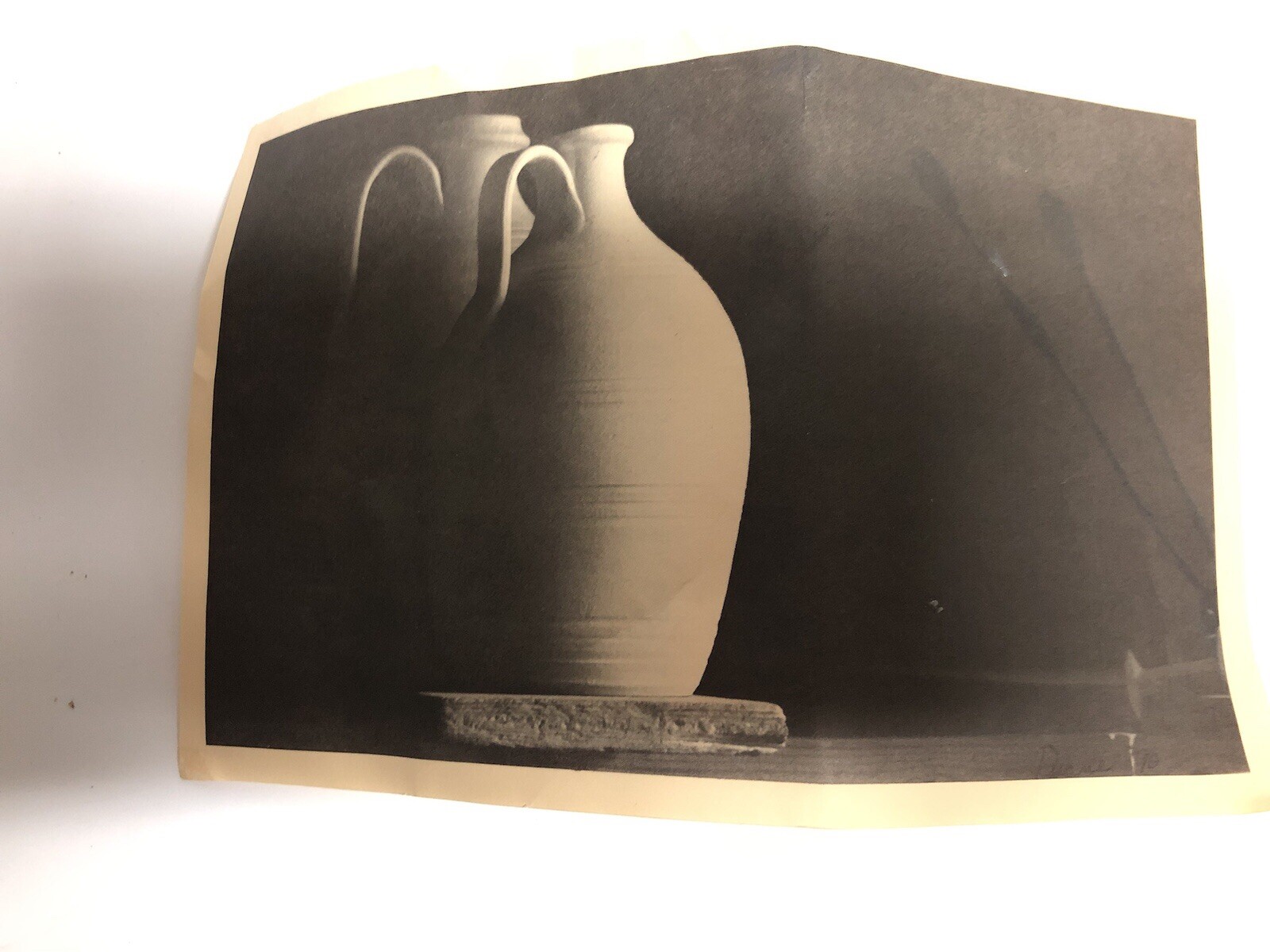 1992 Jugtown Ware Vernon Owens Signed Brown Crock Pot w/Lid 6” x 8” Great