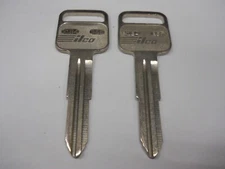 Ilco X184 Key Blank Fits Isuzu Suzuki Honda Geo B65 Lot of 2