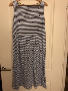 gabriella sleeveless jersey dress
