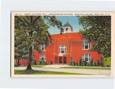 Postcard Robert Lee Moore Hall Administration Building Mars Hill College NC USA