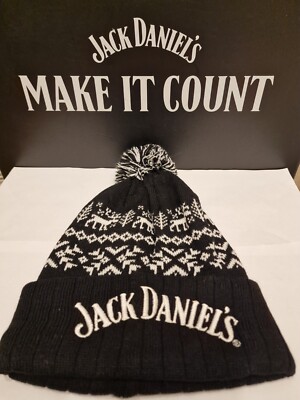 Offizielle Jack Daniels Weihnachten Bommelmütze