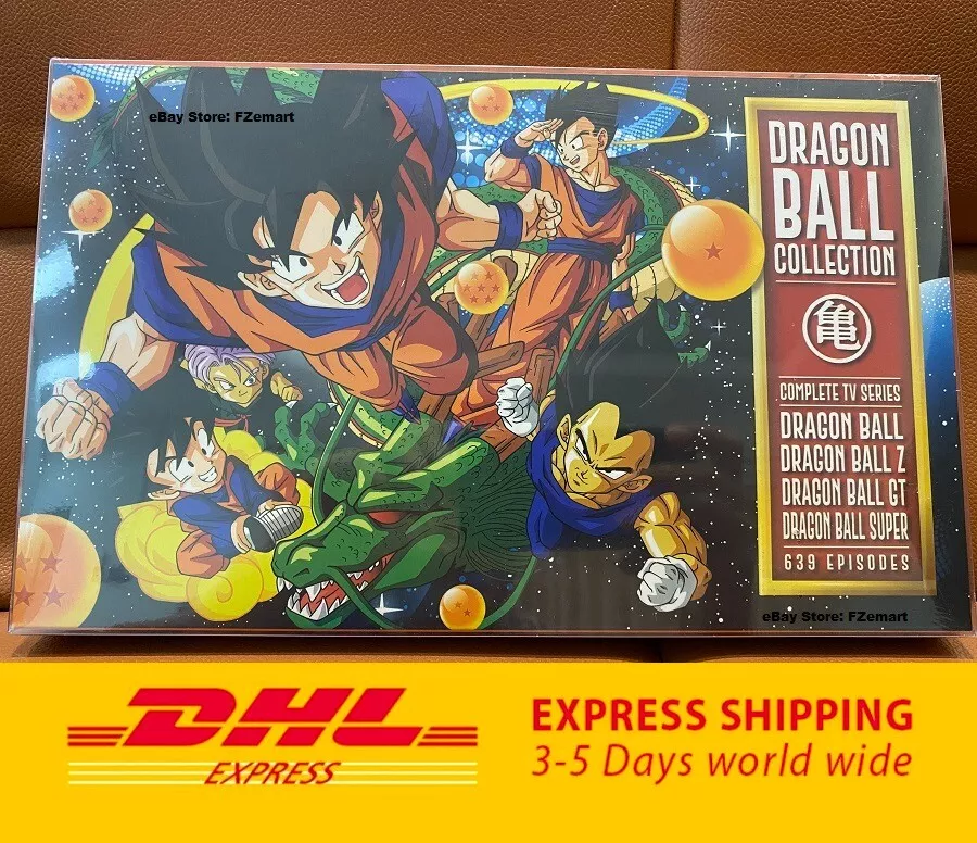 DVD Dragon Ball Collection Complete TV Series 639 Eps English Dubbed