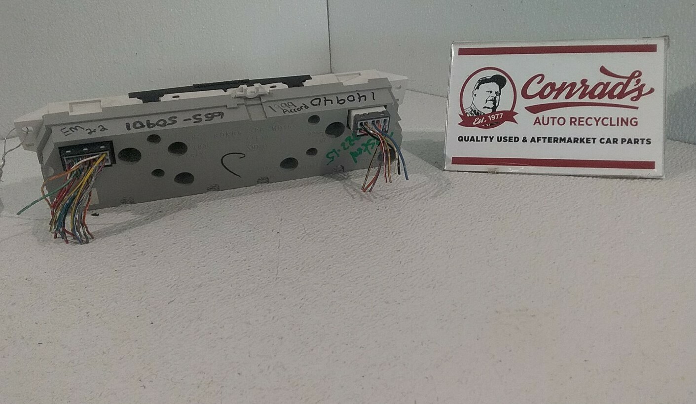 USED 1999 Honda Accord Heater Control Unit AC/Auto Temp Control eBay