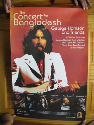 George Harrison Poster And Friends Concert For Bangladesh | eBay