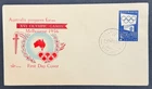 AtoZ. Australia 1954 Blue 2sh FDC for 1956 Melbourne Olympics Scarce