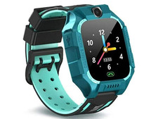Waterproof Smart Tracker Watch for Kids Birthday Gift Green Camera Games