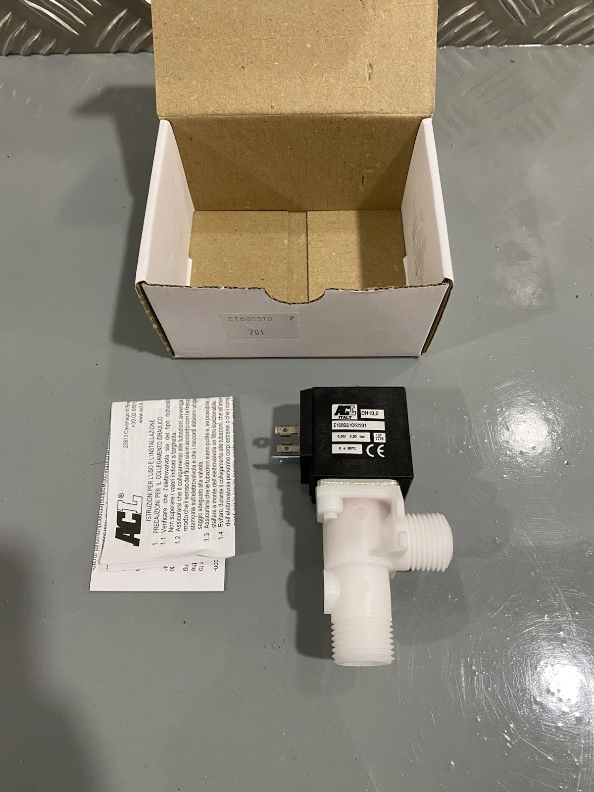 ACL Type 201 Solenoid Valve E160SS10/2/201 24V 10W Brand New Multiple Available 2