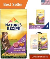 Nature's Recipe Grain-Free Dry Dog Food with Lamb  Sweet Potato - 4 lb. Bag