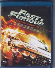 Fast & Furious The Complete Collection Blu Ray 5 Film Versione Vendita Nuovo Sig