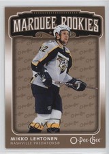 2006-07 O-Pee-Chee Marquee Rookies Mikko Lehtonen #556 8tn