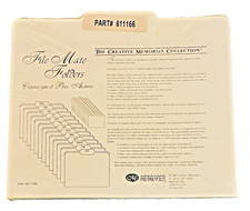 Creative Memories File Mate Folders - Package of 13 New Old Stock
