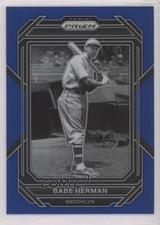 2023 Panini Prizm Blue Prizm 127/149 Babe Herman #221 0c6