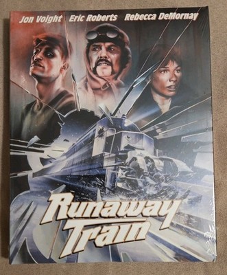 Runaway Train Blu-ray 1985 Kino Lorber Jon Voight Eric Roberts Cannon Slipcover