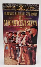 THE MAGNIFICENT SEVEN 1960 Western Legends VHS MGM Steve McQueen YUL BRYNNER
