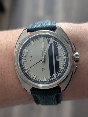 Zelos GT Argento Limited Men's Automatic Watch Power Reserve Indicator Watch