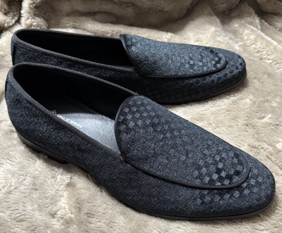 Call It Spring Ventura Black Faux Suede Slip On Loafer Shoes Mens Size 11 - NEW