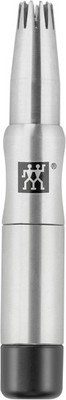Nose and Ear Hair Trimmer, Travel Size, Matte, Premium Hair Removal, Silver