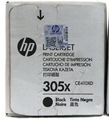 HP 305X CE410XD Black Print Cartridge for LaserJet Pro 300 M351 Lot of 2