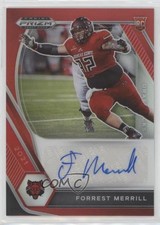 2021 Panini Prizm Draft Picks Red 196/199 Forrest Merrill #DPA-FOR Auto 0c2