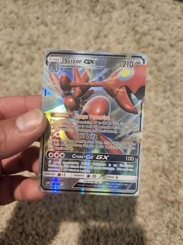 Pokemon - Scizor GX - 90/168 - Ultra Rare - Sun & Moon Celestial Storm