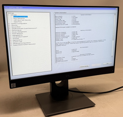 Dell OptiPlex 7480 AIO 23.8'' (i5-10500 - 8GB RAM - 256GB SSD - Win11Home)