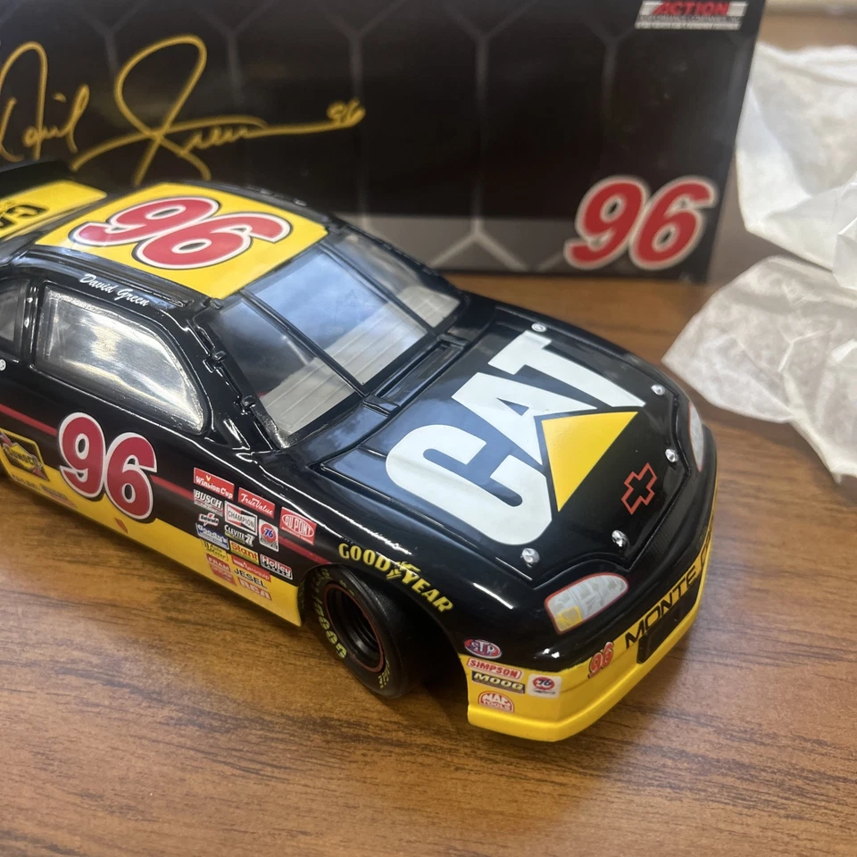 Action 96 David Green 1997 Monte Carlo Nascar 1 de 3500 1:24 Diecast Car Nuevo Foto 2 de 4