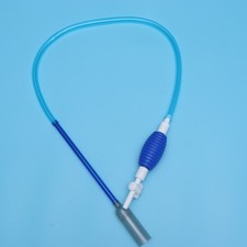 1.7m Aquarium Fish Tank Water Change Hand Pump Siphon Cleaner Pool Pond Sand