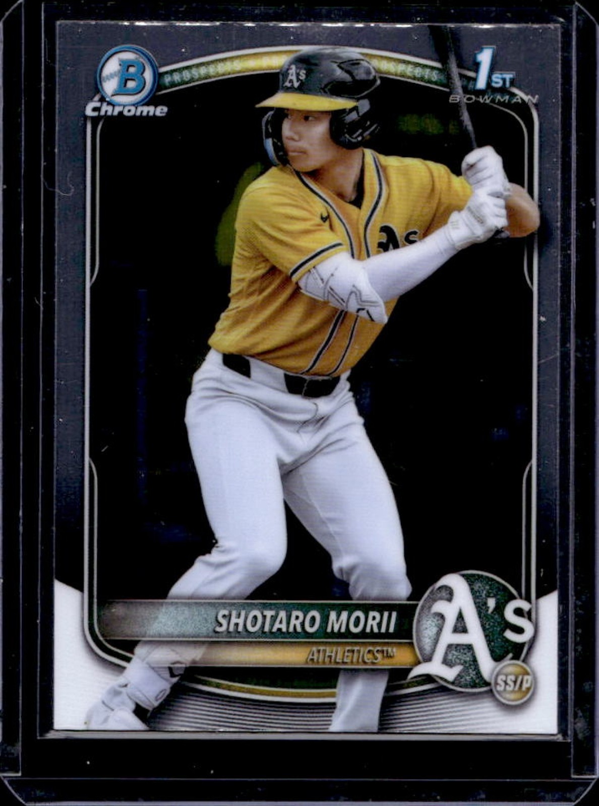 2025 Bowman Chrome Shotaro Morii 1st Prospect #BCP-170 Athletics