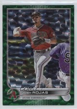 2022 Topps Update Green Foil 20/499 Josh Rojas #US180 wq8