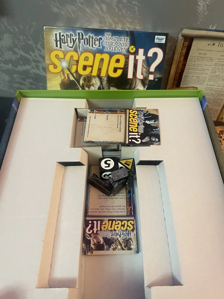 ScreenLife Scene It? Harry Potter The Complete Cinematic Journey DVD Board Game - Image 4 of 4