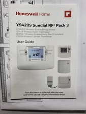 Honeywell Sundial RF² Pack 3, Wireless Stat, Cyl Thermostat/ Programmer - Y9420S