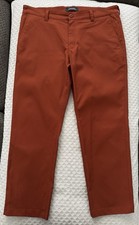 Bluffworks Ascender Chino Pants Regular Fit Straight Leg Mars Red Mens 36x29