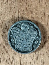 Vintage Miniature Angel Prayer Good Luck Pock...
