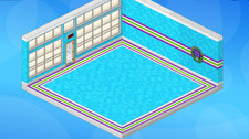 Webkinz Classic Online VIRTUAL Academy Swim Team Wallpaper Flooring 2 Items