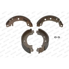 ORIGINAL® Ferodo Bremsbackensatz Hinten für Renault MEGANE III Schrägheck