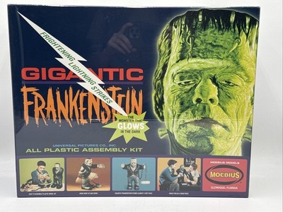 Moebius Model Kit #470 Gigantic Frankenstein WONDERFEST Frightening Lightning