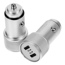  Caricabatterie per auto da 2 pezzi Caricatore per telefono portatile per auto