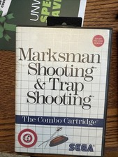 Sega Combo Cartridge Bundle: Choplifter, Hang On, Action Fighter, Marksman