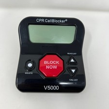 CPR Call Blocker V5000 Landline Phone Spam Blocking Device Untested