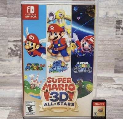 Super Mario 3D All Stars (Nintendo Switch) w/ Case - Authentic -Tested & Working