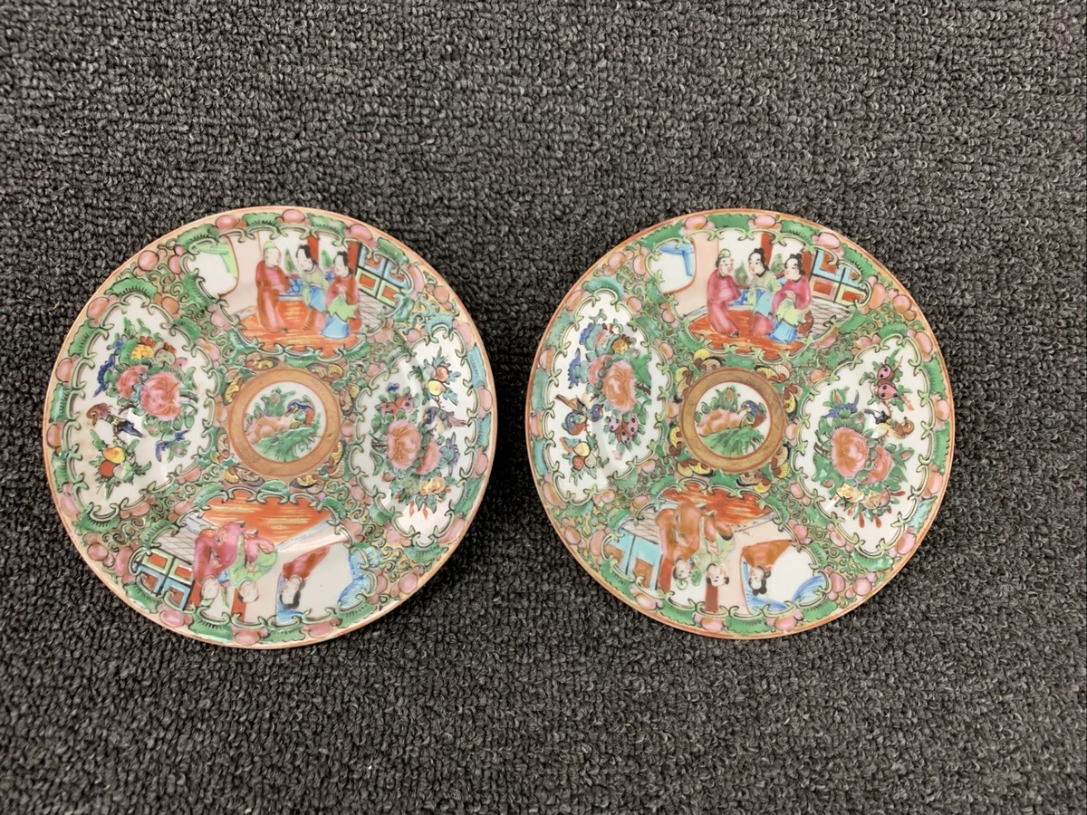 antique rose medallion products for sale | eBay