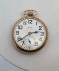 Antique Elgin Gold Filled Pocket Watch #6372165 Railroad Design DOES NOT RUN