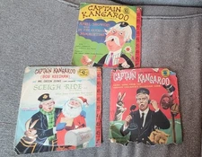 VTG Captain Kangaroo & Mr. Green Jeans & 2 others  45 RPM Lot of 3