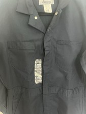 VTG Roebucks Coveralls Men's 40R Blue Mechanic Work Wear