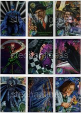 1995 DC Comics Fleer Batman Forever Metal You Pick the Base Card Finish Your Set